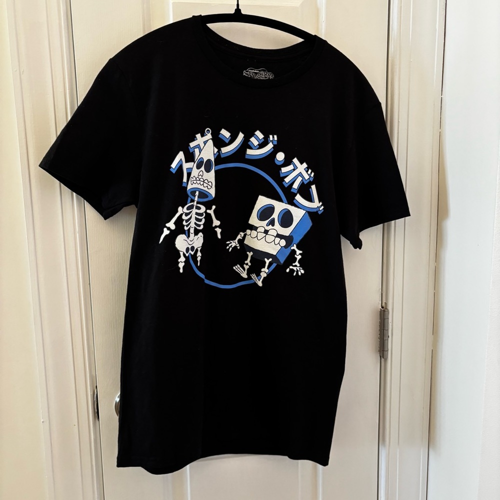 SpongeBob SquarePants Halloween Black T-Shirt